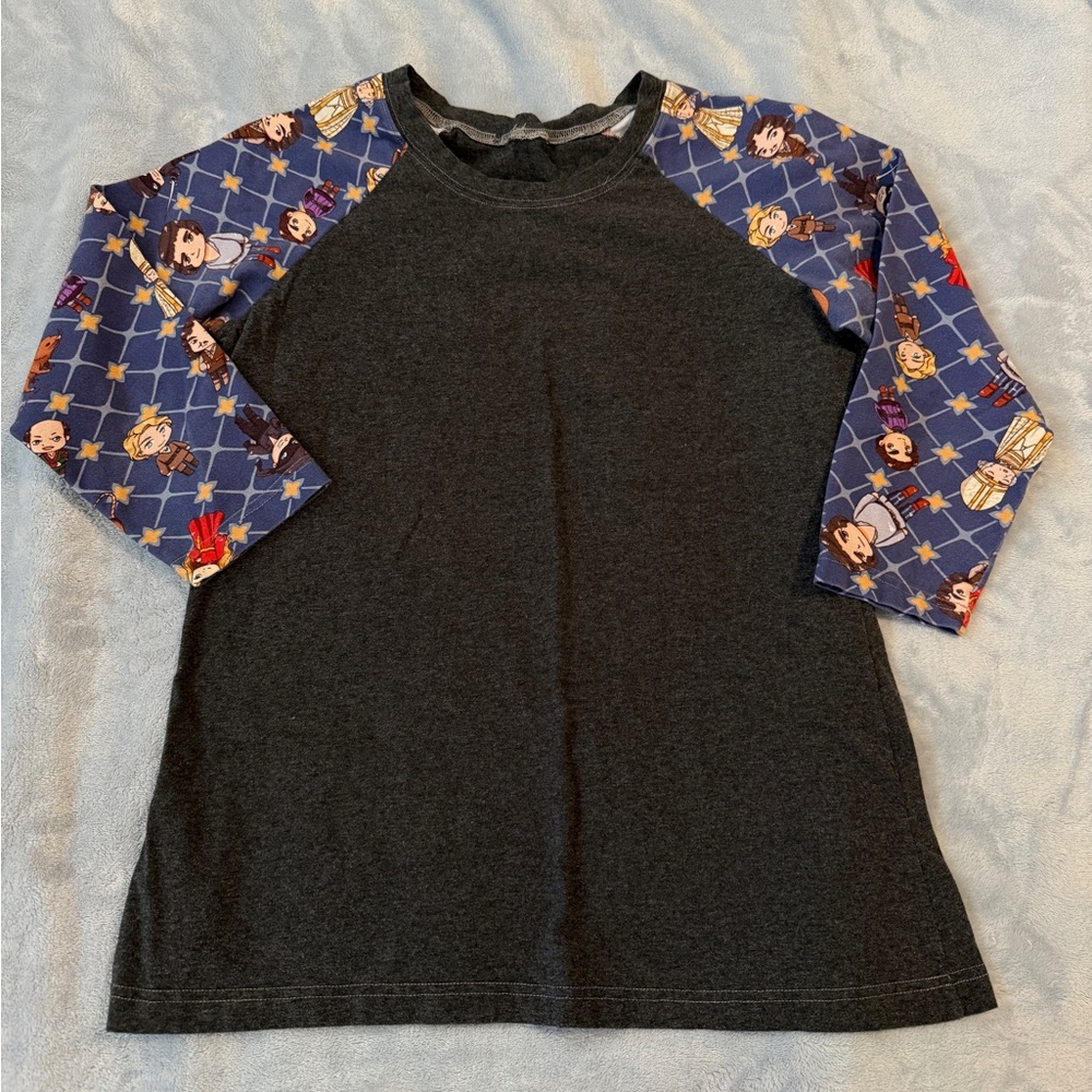 Princess Bride Graphic 3/4 Sleeve Raglan Shirt Women’s M/L